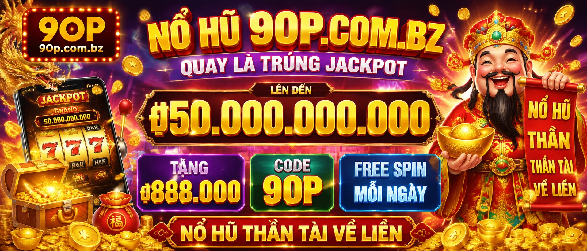 Khu vực Nổ Hũ trên 90p.com.bz
