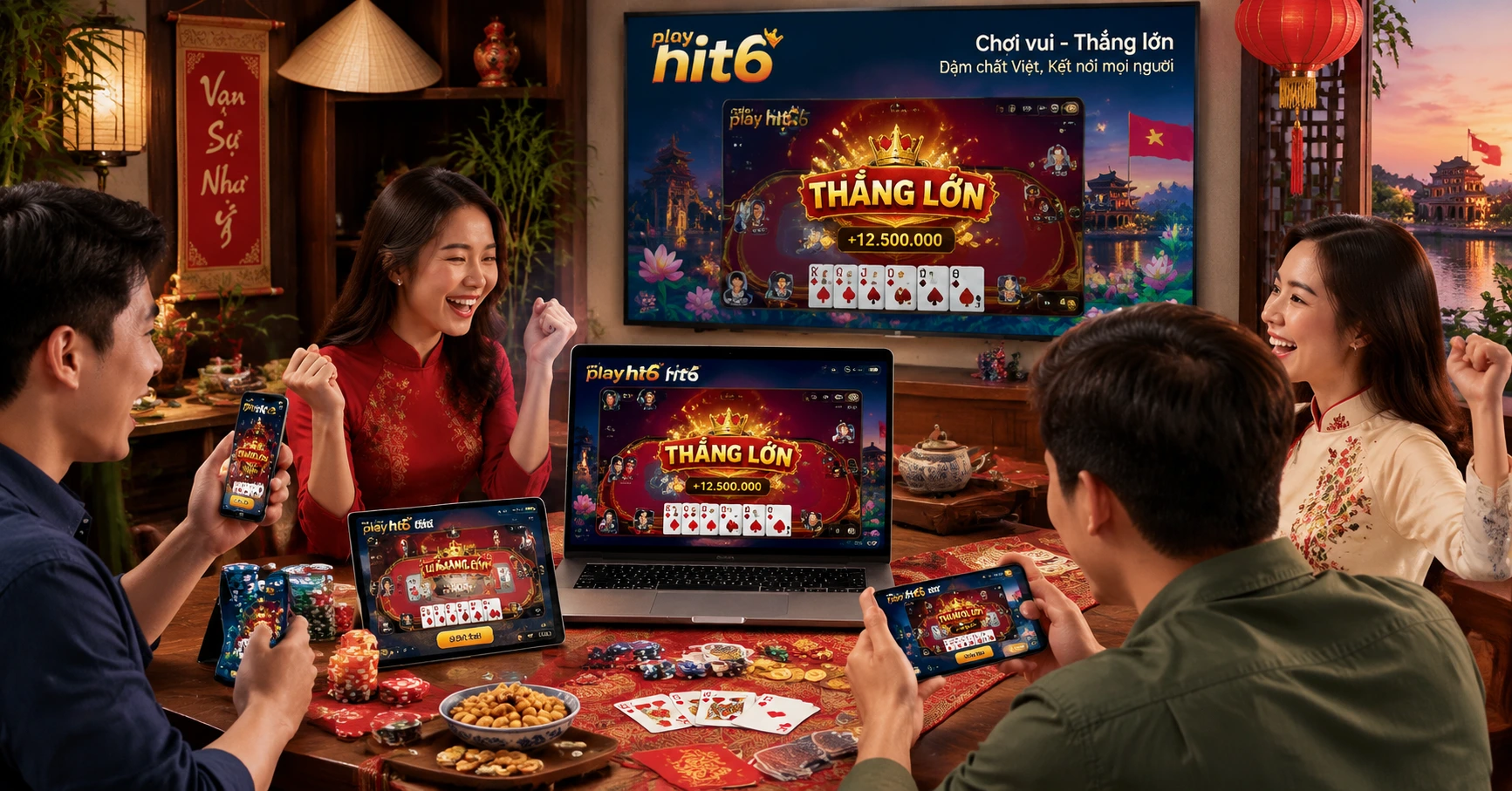 play hit6 - Trải nghiệm game bài đổi thưởng hấp dẫn và uy tín - image 3